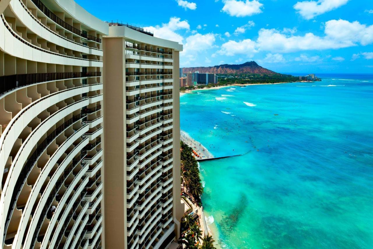 Sheraton Waikiki Beach Resort Honolulu Exterior foto